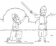 Coloriage Joshua Meets Captain Joshua 5_12 6_5_02