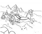 Coloriage God Pharaoh Moses Exodus 12_5 14_02