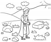 Coloriage Back to Bethel Genesis 35_1 5_01