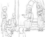 Coloriage Martha Mary Luke 10_38 42_04