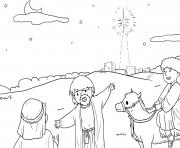 Coloriage Wise Men Seek Matthew 2_1 15_01