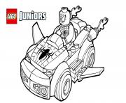 Coloriage lego spiderman 2 voiture lego