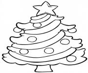 Coloriage un sapin de noel coloriez