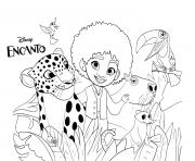 Coloriage Encanto animals