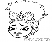 Coloriage Encanto Dolores