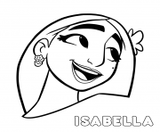 Coloriage Encanto Isabella