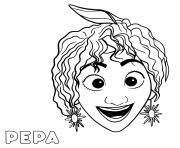 Coloriage Encanto Pepa