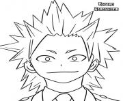 Coloriage Kirishimas Happy my hero academia