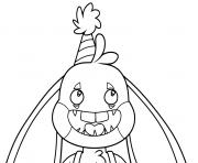 Coloriage poppy playtime lapin bunzo