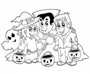 Coloriage halloween dessin