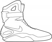 Coloriage basket nike new