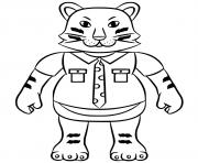 Coloriage Roblox Bluecollar Cat