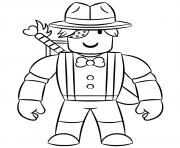 Coloriage Roblox Minitoon