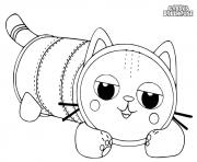 Coloriage Pillow Cat Gabbys Dollhouse