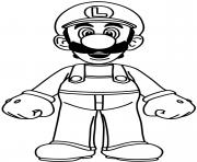 Coloriage luigi pret pour combattre browser