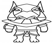 Coloriage Horus Stumble Guys