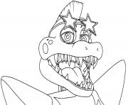 Coloriage Alligator de Montgomery fnaf9